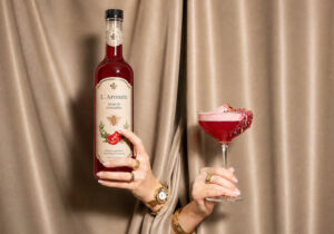 Pomegranate cooler (grenadine syrup)