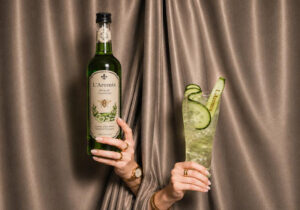 Mediterranean Garden (cucumber syrup)